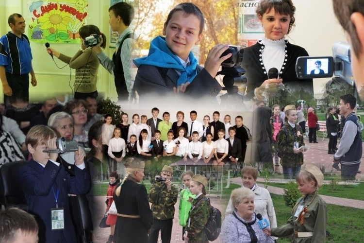 Школьное телевидение "Говорит и показывает "Десяточка"