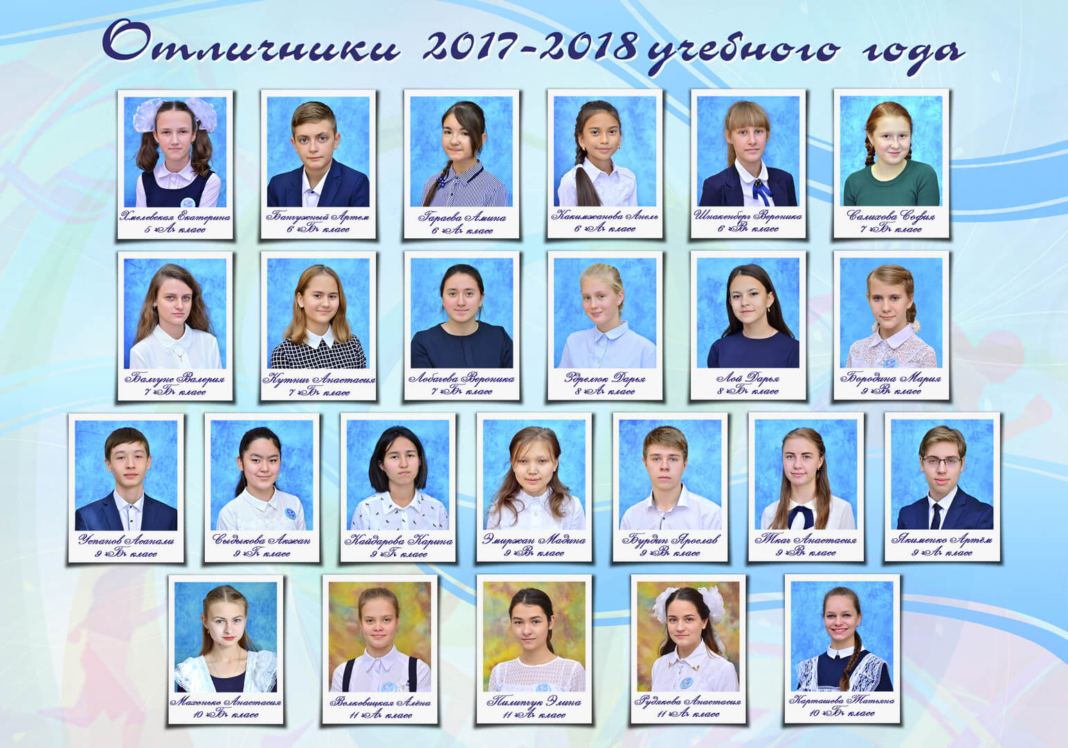 Отличники 2016-2017 учебного года